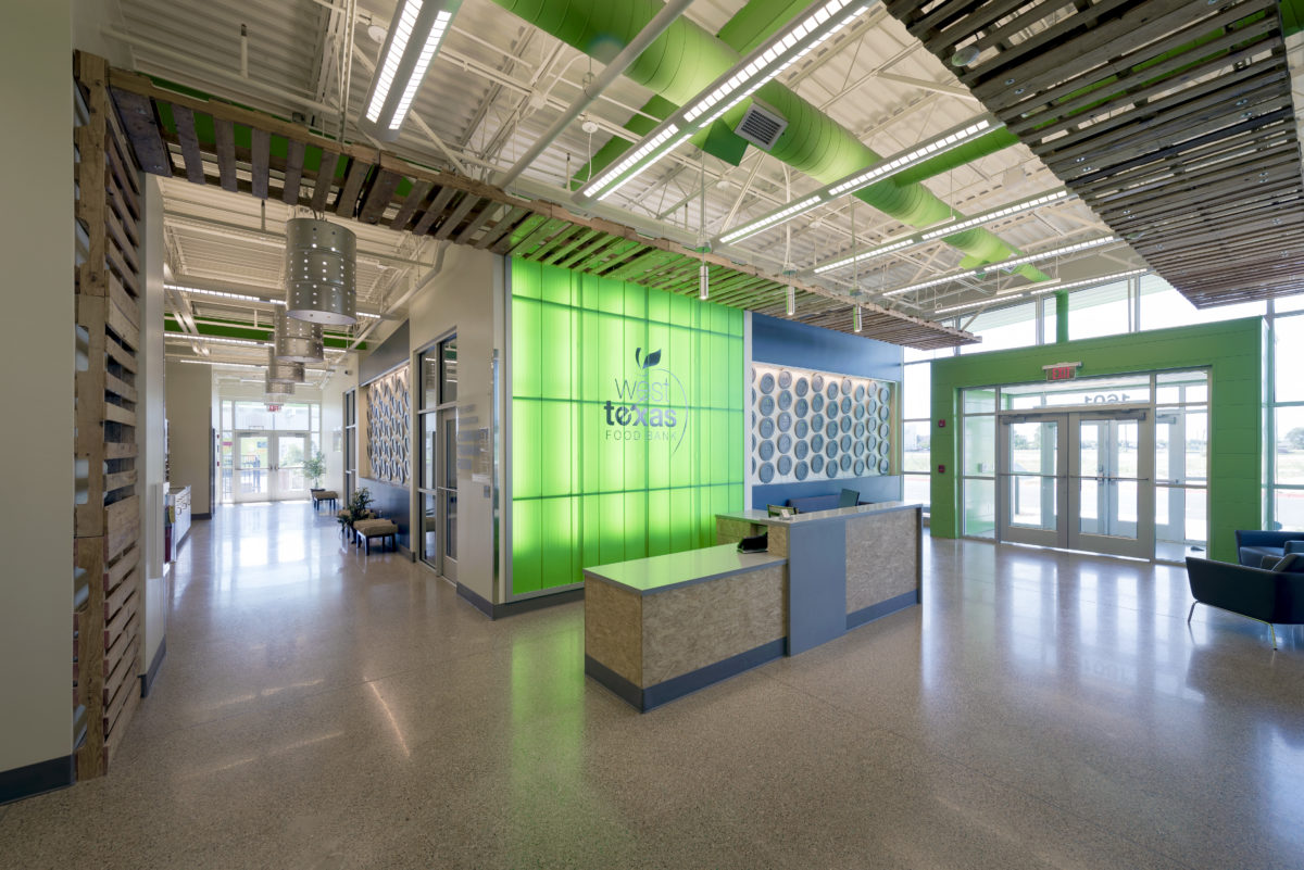 Midland Reception Area – West Texas Food Bank